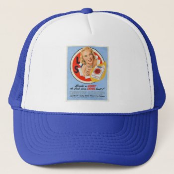 Lucky Strike Trucker Hat by beatrice63 at Zazzle