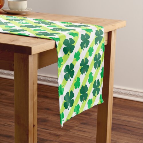 Lucky Stripes  Short Table Runner