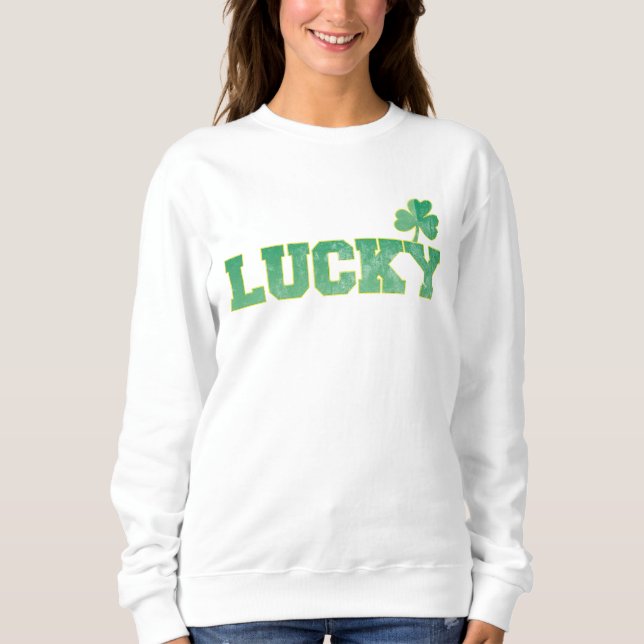 Lucky. Sweatshirt (Front)