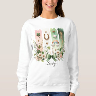 Lucky Symbols, St. Patrick's Day Sweatshirt