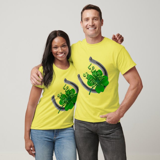 Lucky T-Shirt Personalized Shirt Organic T-shirt (Unisex)