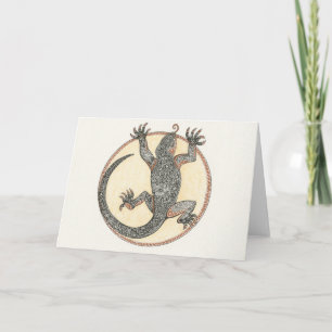 Lucky the Lizard of Sedona, Arizona Card