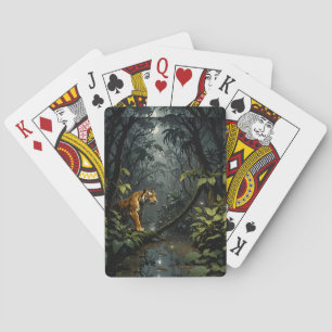 Lucky Tiger  Poker Cards