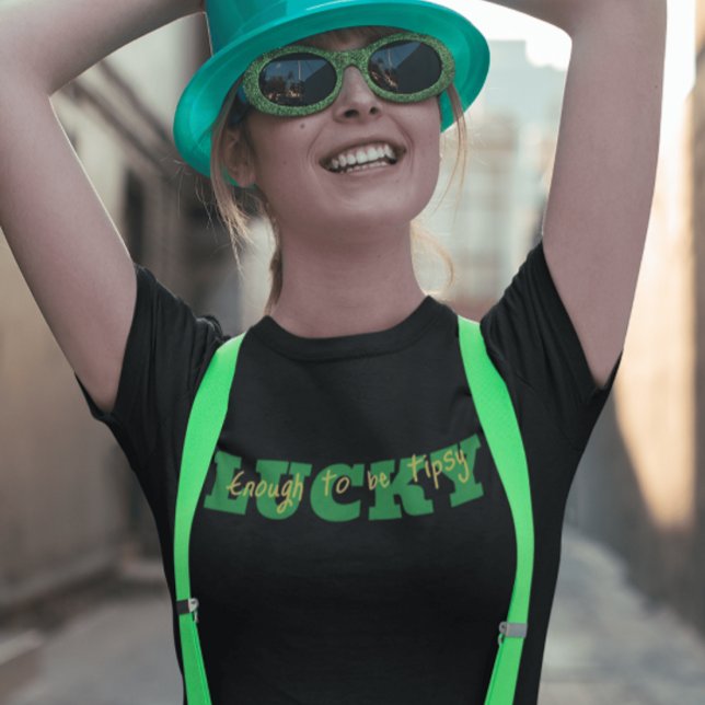 Lucky Tipsy Tee (Creator Uploaded)