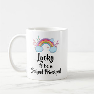 Lucky To Be A School Principal Mug