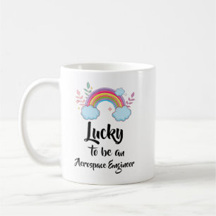 Lucky To Be An Aerospace Engineer Mug