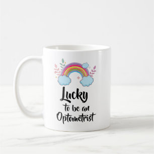 Lucky To Be An Optometrist Mug