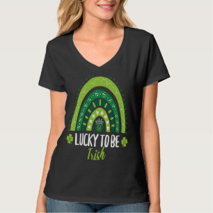 Lucky To Be Irish Saint Patrick's Day Ireland Gree T-Shirt