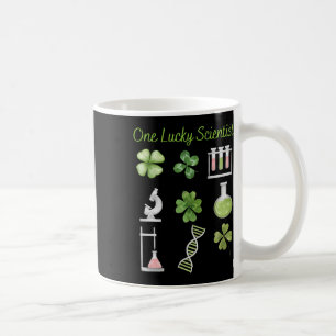 Lucky To Be Science Beakers Chemistry Scientist Pa Coffee Mug