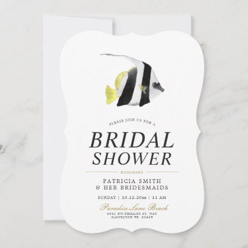 Lucky Tropics  Bridal Shower Invitation
