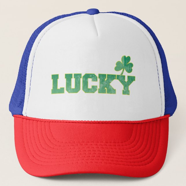 Lucky. Trucker Hat (Front)
