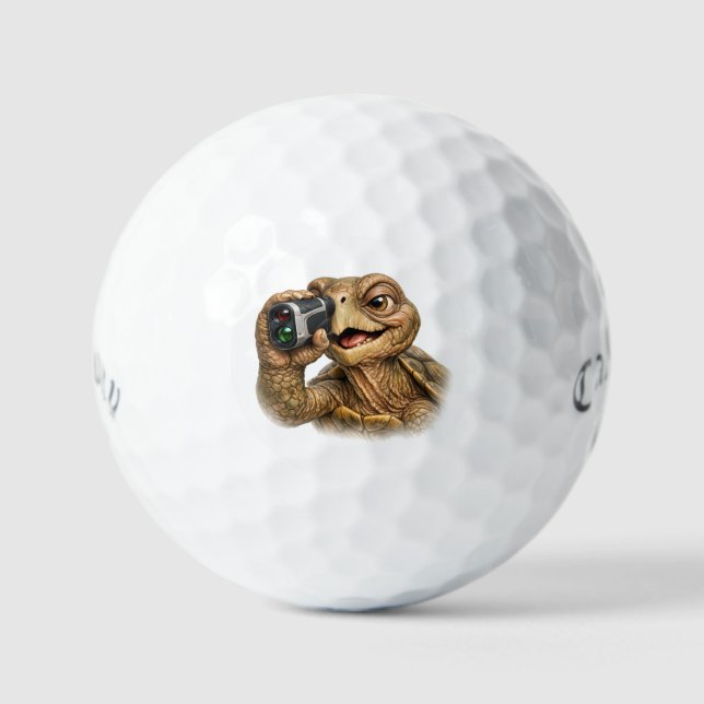 Lucky Turtle Callaway Supersoft Golf Balls (Front)