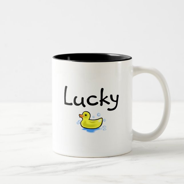 Lucky Two-Tone Coffee Mug (Right)