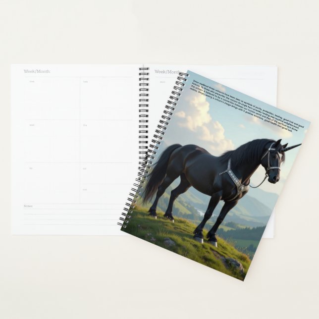 Lucky Unicorn Calendar Planner (Display)