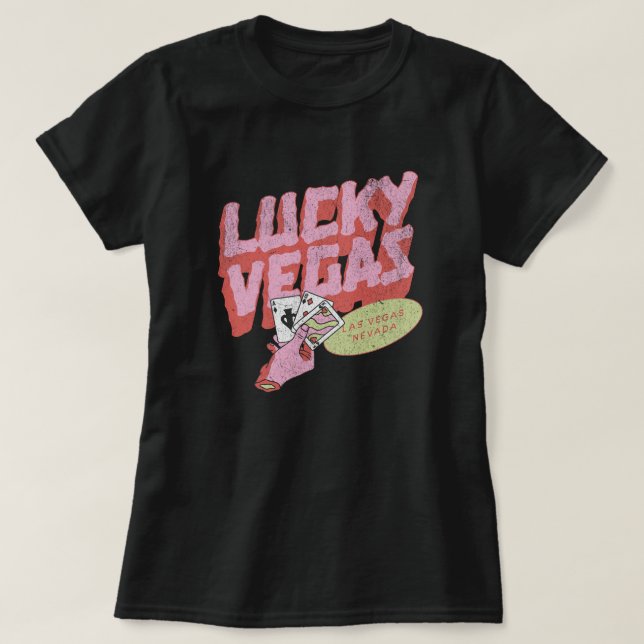 Lucky Vegas T-Shirt (Design Front)