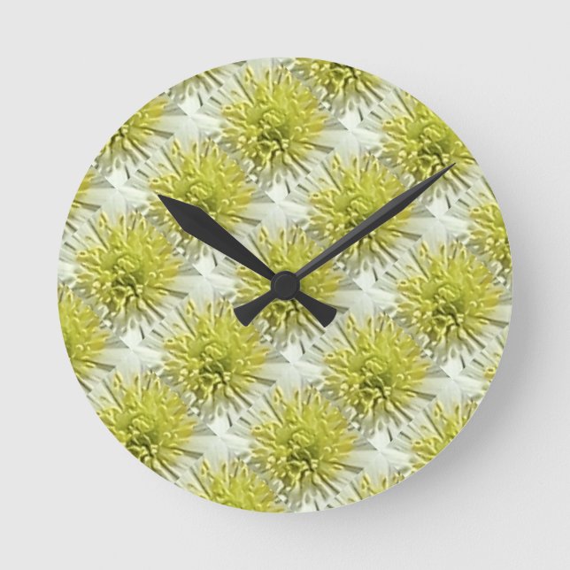 Lucky Wall Clock, 20.3 cm Round Acrylic Clock (Front)