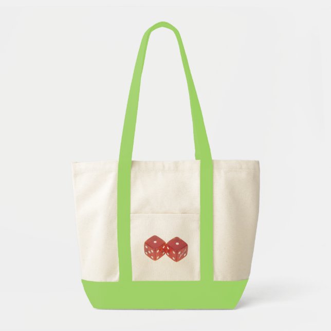 Lucky Wedding Dice Tote Bag (Front)