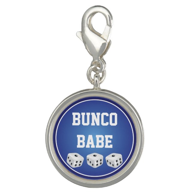 Lucky White Dice Charm (Front)