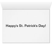 Lucky with Rainbows, Gold and Shamrocks Cards (Inside Horizontal (Bottom))