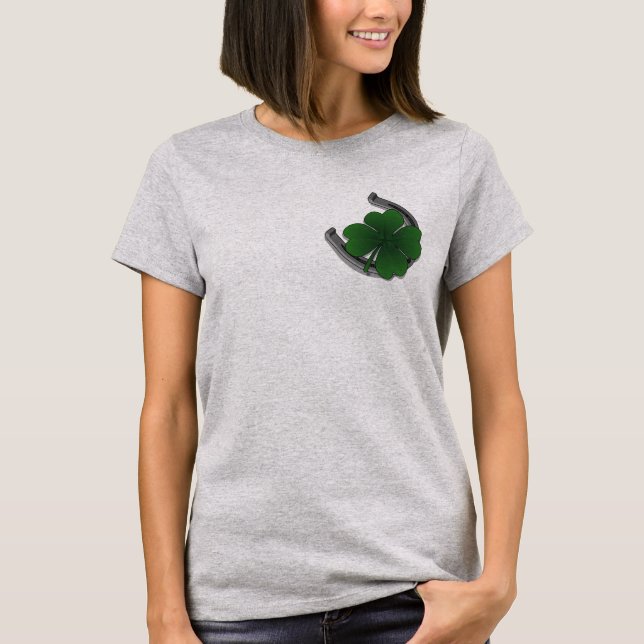 Lucky Women's Shirts St. Patrick's Lady's Shirt (Front)