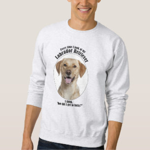 Lucky Yellow Lab Sweatshirt