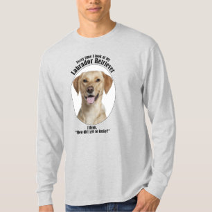 Lucky Yellow Lab T-Shirt
