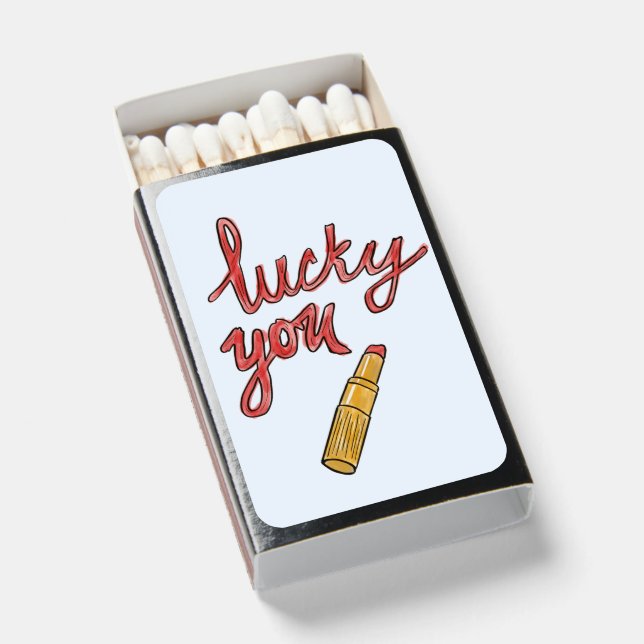 Lucky you Vegas Matchboxes (Front Open)