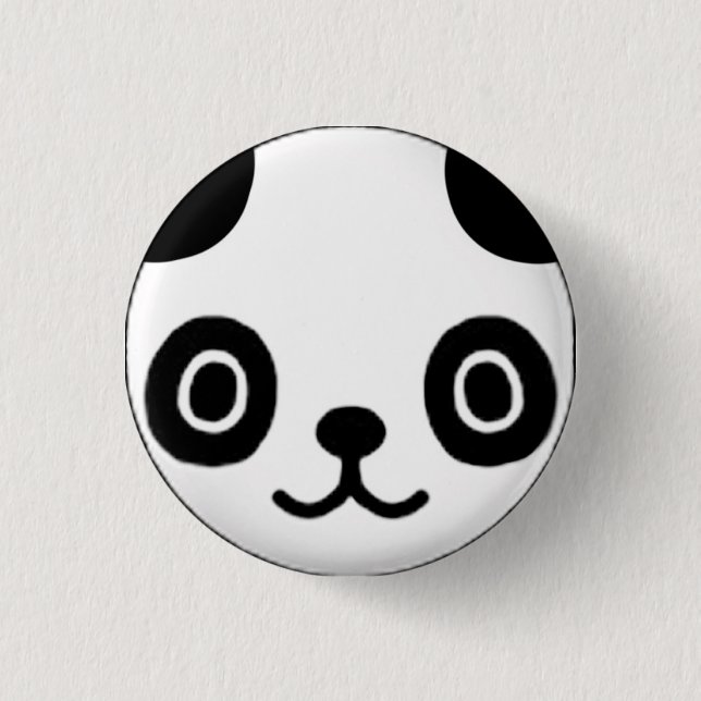 LuckyPanda Pinback Button (Front)