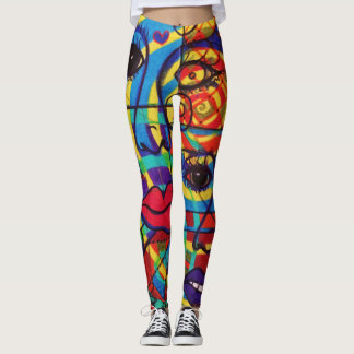 LuckyPen Art Leggings