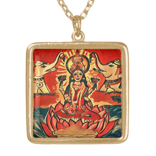 LuckyPen Art Necklace (Front)