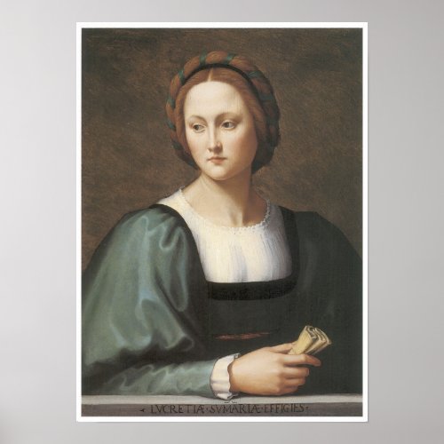 Lucrezia Sommaria c 1530 Portrait of a Lady Poster