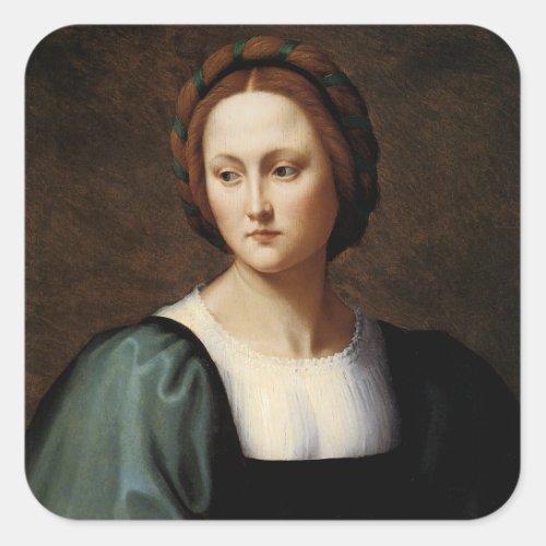 Lucrezia Sommaria Square Sticker