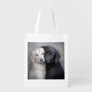 Lucy and Bingo Grocery Bag