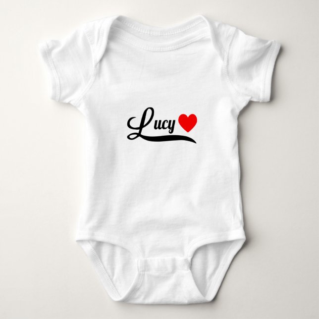Lucy Baby Bodysuit (Front)