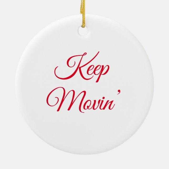 "Lucy" Ceramic Ornament (Back)