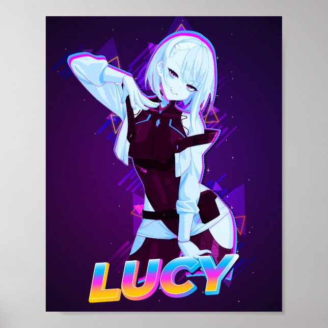 Lucy Cyberpunk Edgerunners Poster (Front)
