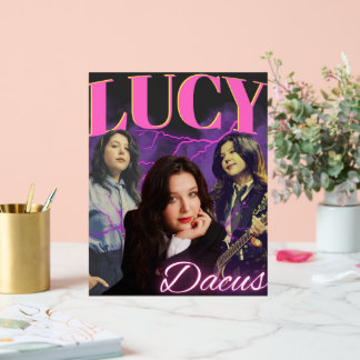 Lucy Dacus Boy Genius Vintage Shirt | Bootleg Fans Acrylic Sign