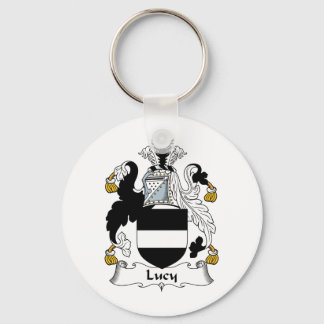 Lucy Family Crest Keychain
