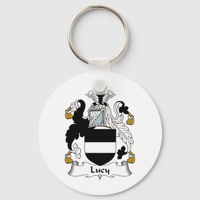 Lucy Family Crest Keychain (Front)