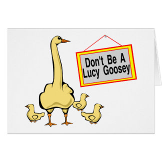 Lucy Goosey Cards