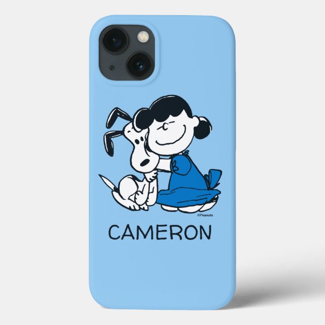 Lucy Hugging Snoopy Case-Mate iPhone Case (Back)