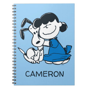 Lucy Hugging Snoopy Notebook