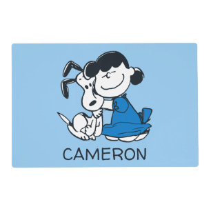 Lucy Hugging Snoopy Placemat