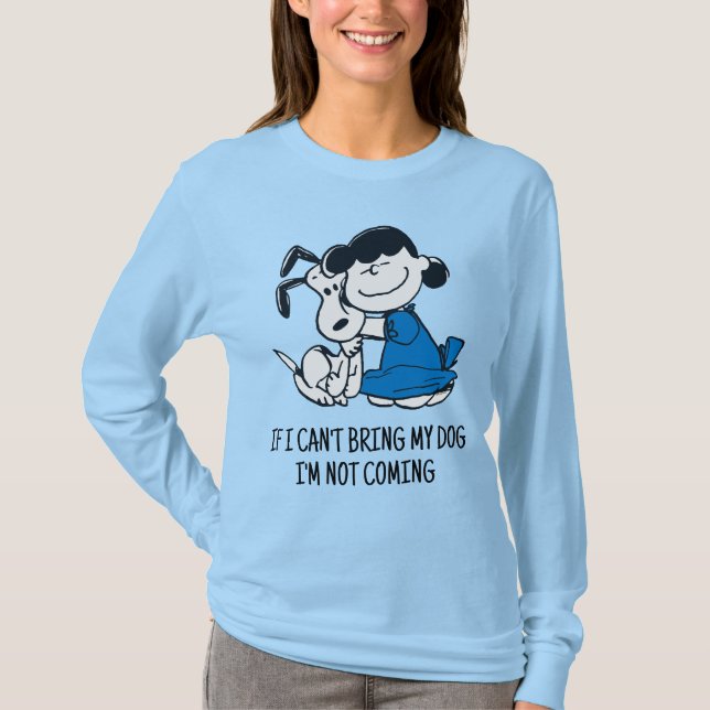 Lucy Hugging Snoopy T-Shirt (Front)