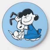 Lucy Hugging Snoopy Wireless Charger (Front)