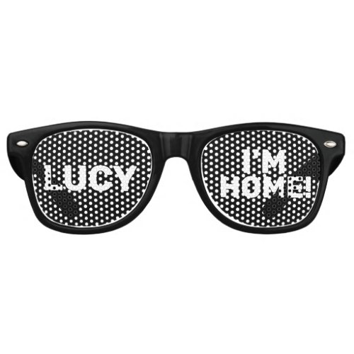 LUCY IM HOME FUNNY RETRO SUNGLASSES FUN_Glasses