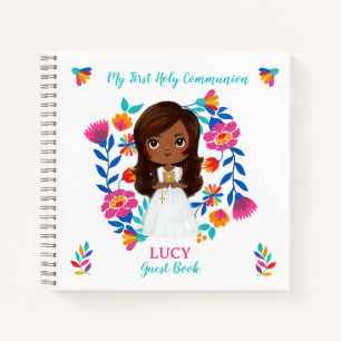 LUCY libro de firmas Primera Comunión Notebook