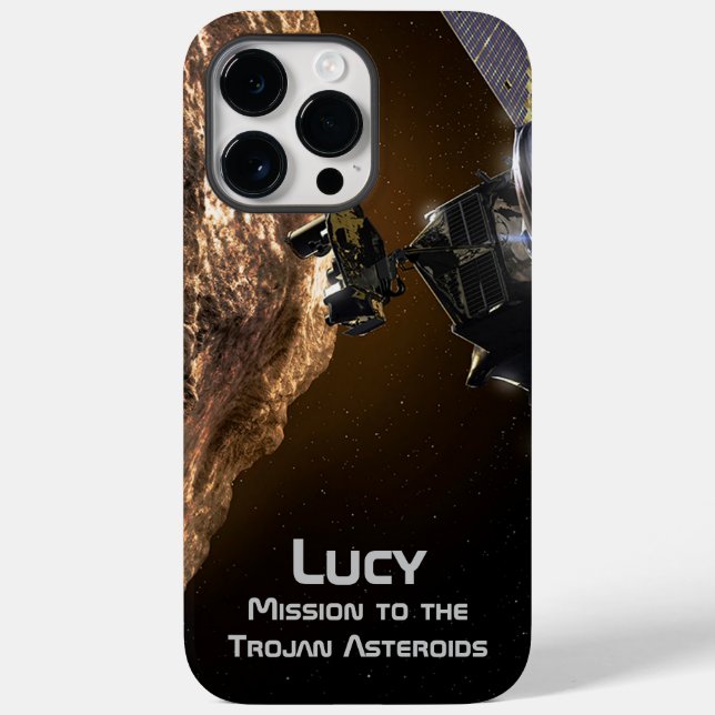 Lucy Mission to Study Trojan Asteroids Case-Mate iPhone Case (Back)
