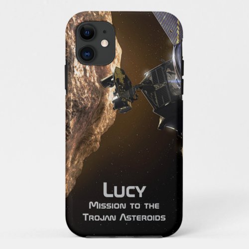 Lucy Mission to Study Trojan Asteroids iPhone 11 Case