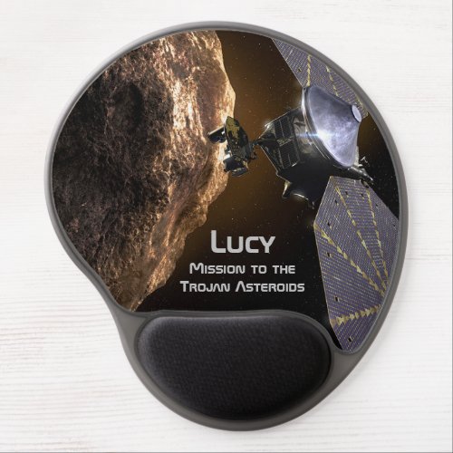 Lucy Mission to Study Trojan Asteroids Gel Mouse Pad